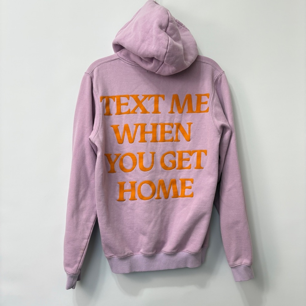 Text Me When You Get Home
Lonely Ghost Purple and Orange
Hoodie Size Small‎
